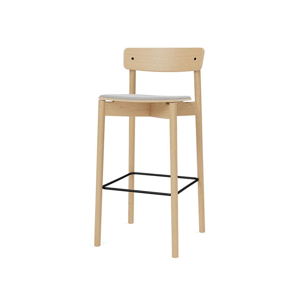 TAKT Cross Bar Chair H75, Geölte Eiche / Remix Sand Grey