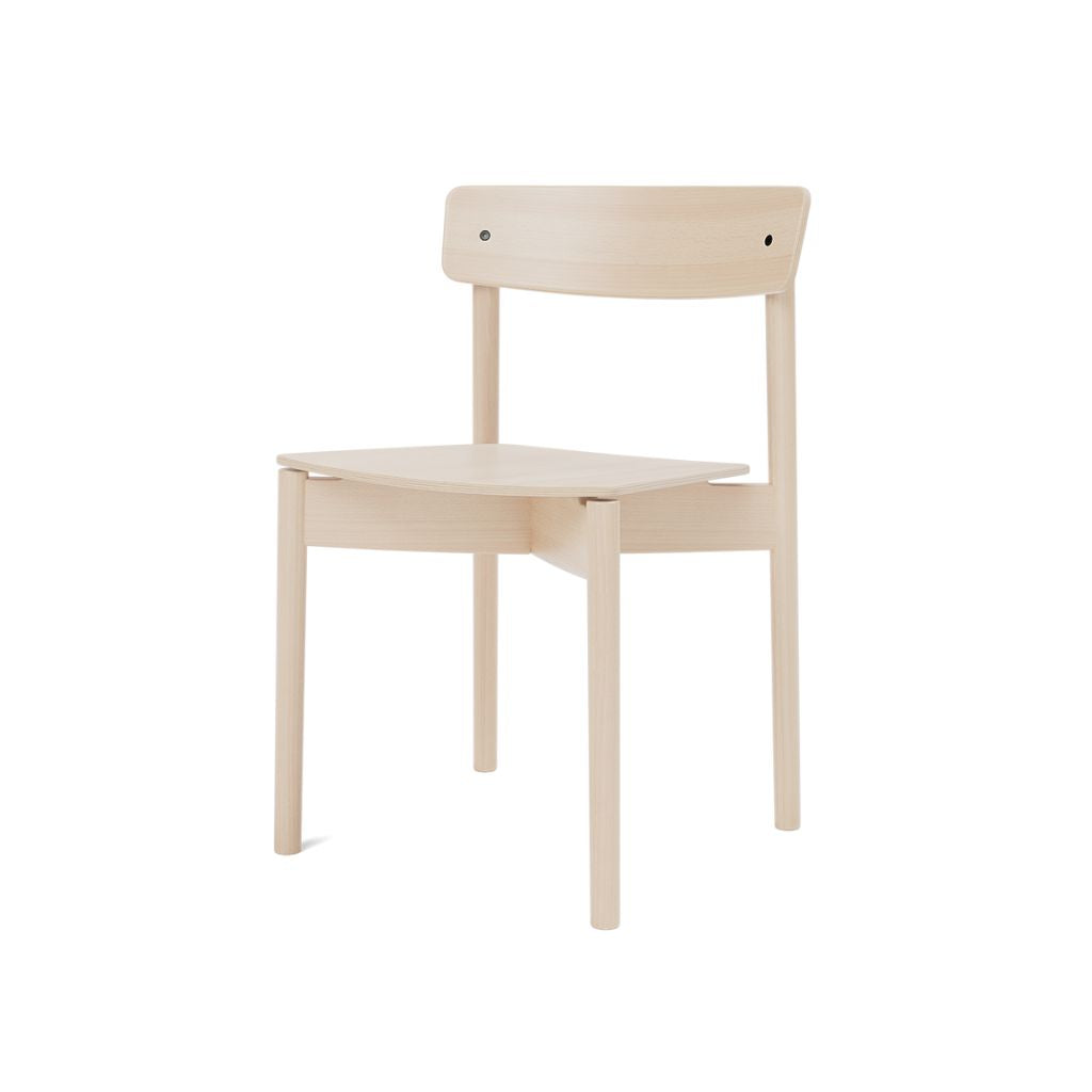 TAKT Cross Chair Stuhl, Weiß geölte Buche