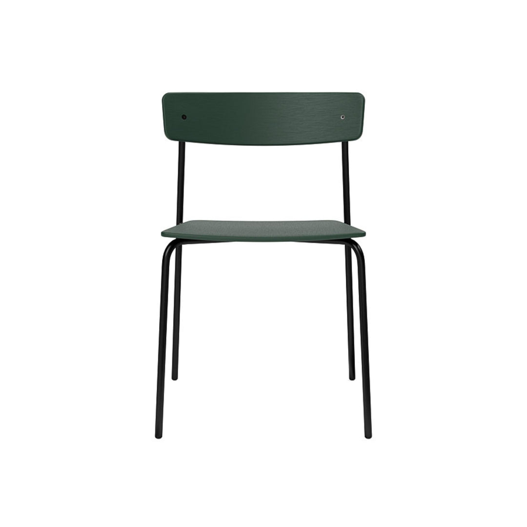 TAKT Cross Chair Tube Stuhl, Crome green