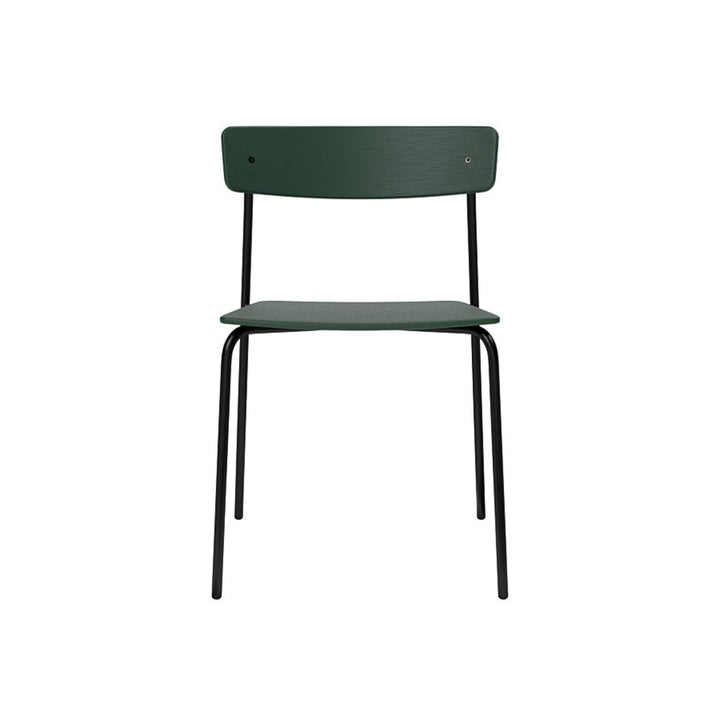TAKT Cross Chair Tube Stuhl, Crome green