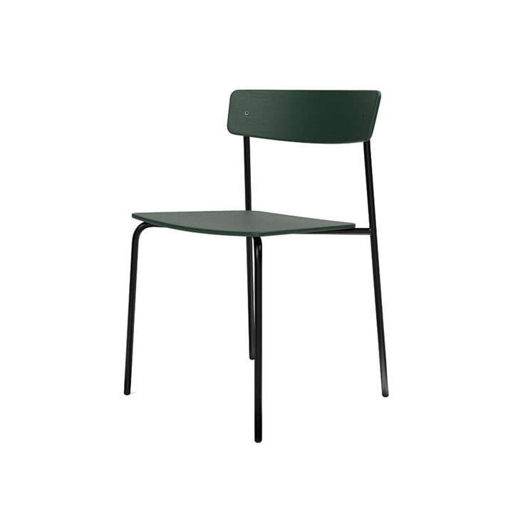 TAKT Cross Chair Tube Stuhl, Crome green