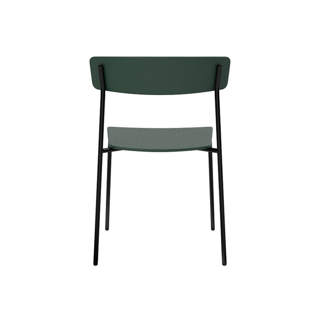 TAKT Cross Chair Tube Stuhl, Crome green