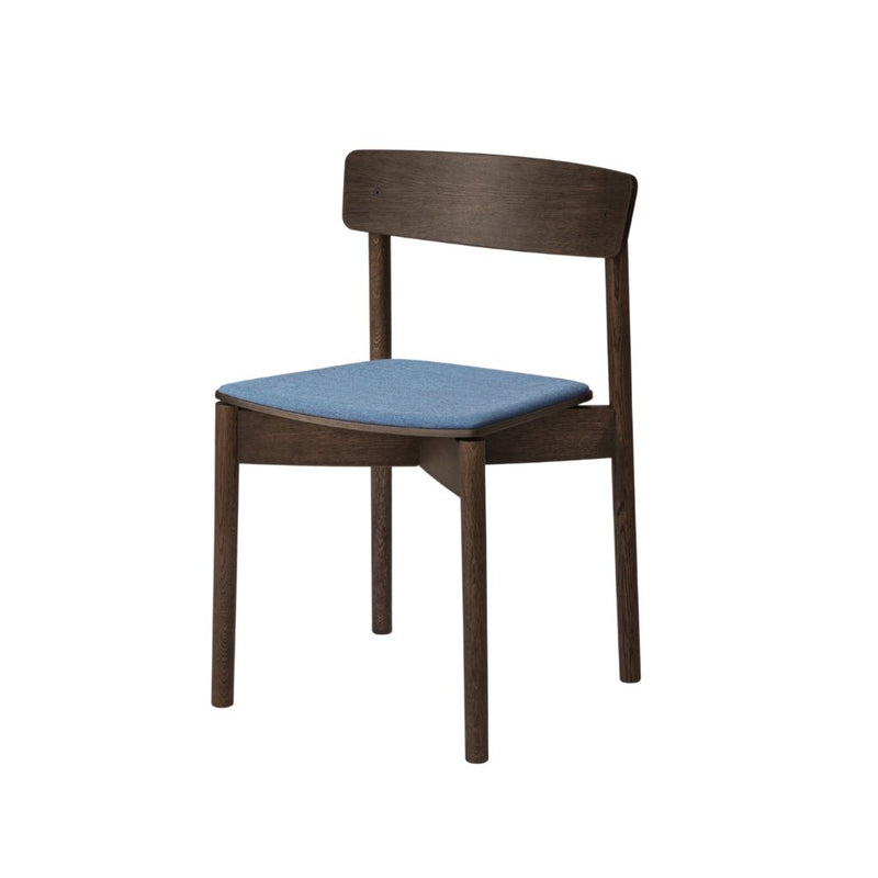 TAKT Cross Chair Stol, Røget eg / Remix Denim Blue