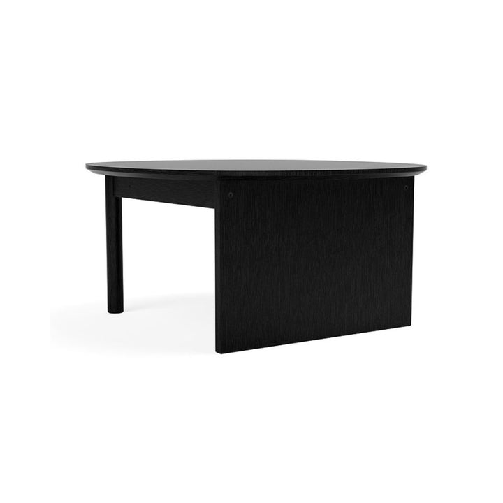 TAKT Sling Couchtisch, schwarz lackierte Eiche