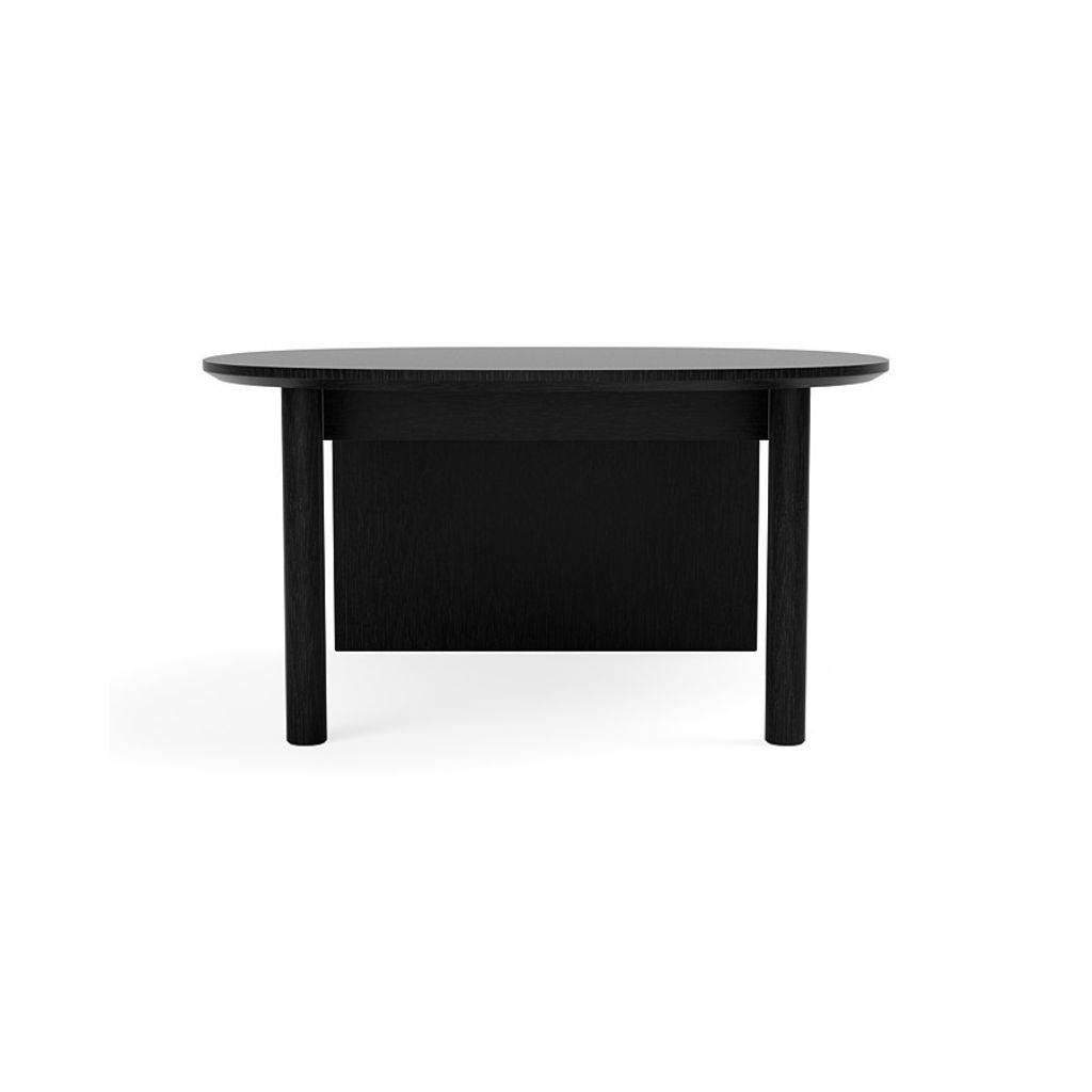 TAKT Sling Couchtisch, schwarz lackierte Eiche