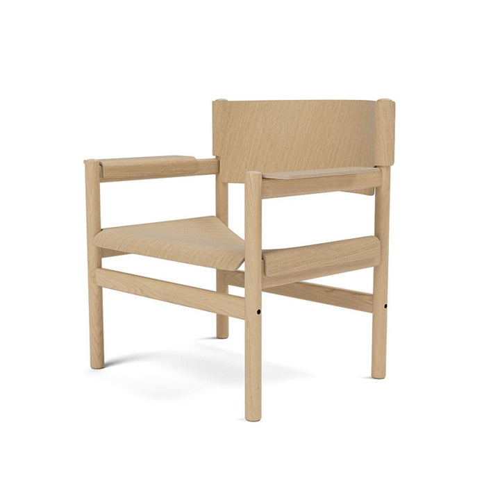 TAKT Soft Lounge Chair Sessel, matt lackierte Eiche