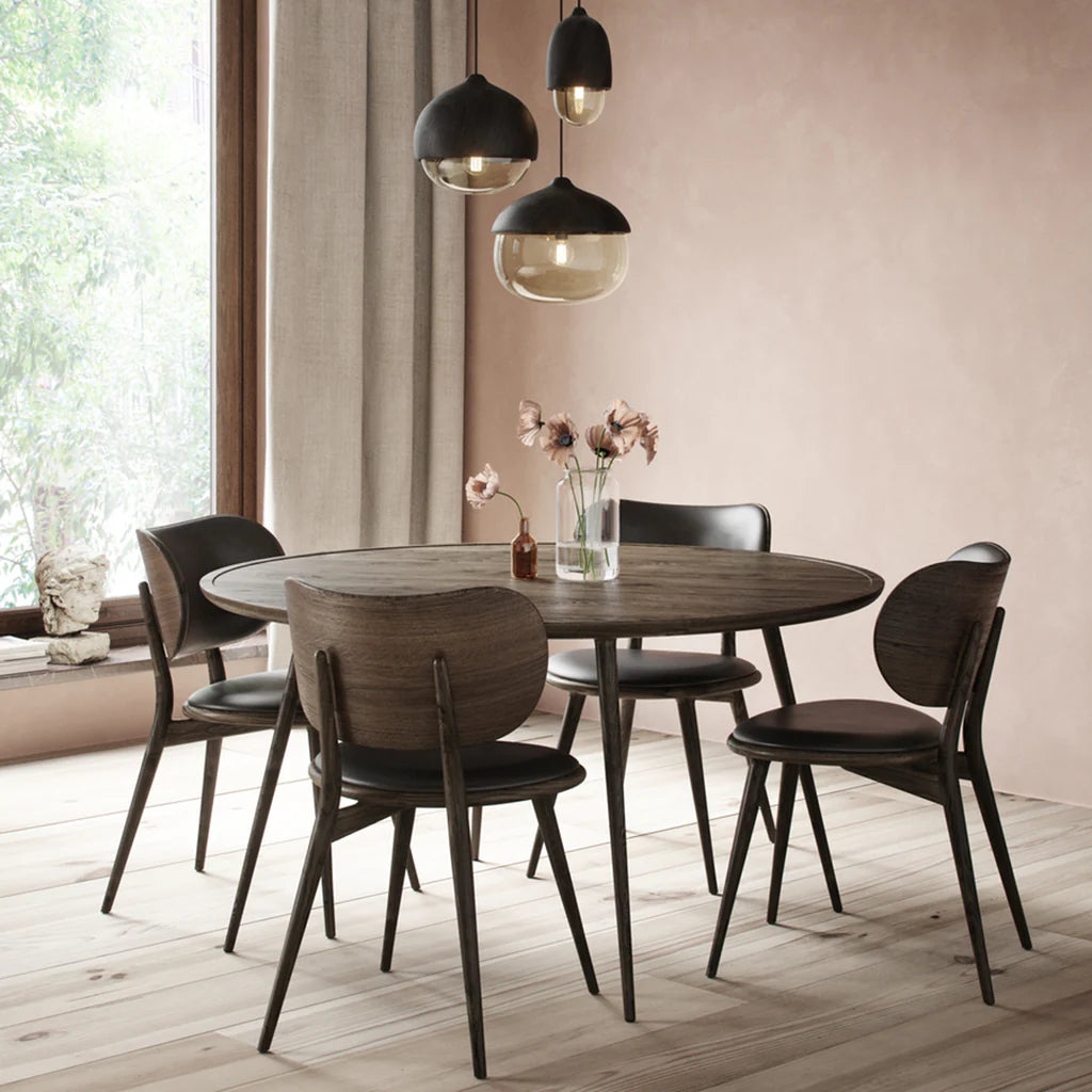 Mater Accent Spisebord Ø140, Gråbejdset Eg