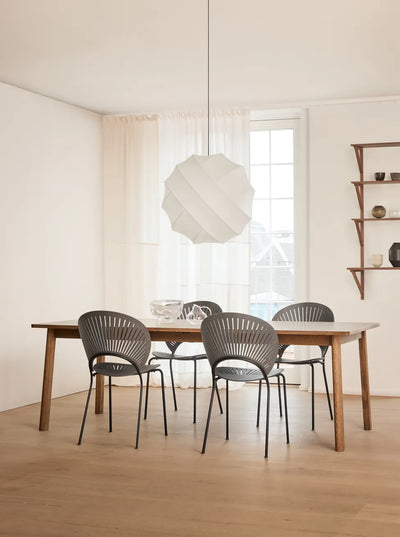 Fredericia Ana Bord 6490, L 220-320, Eg / Almond Laminat