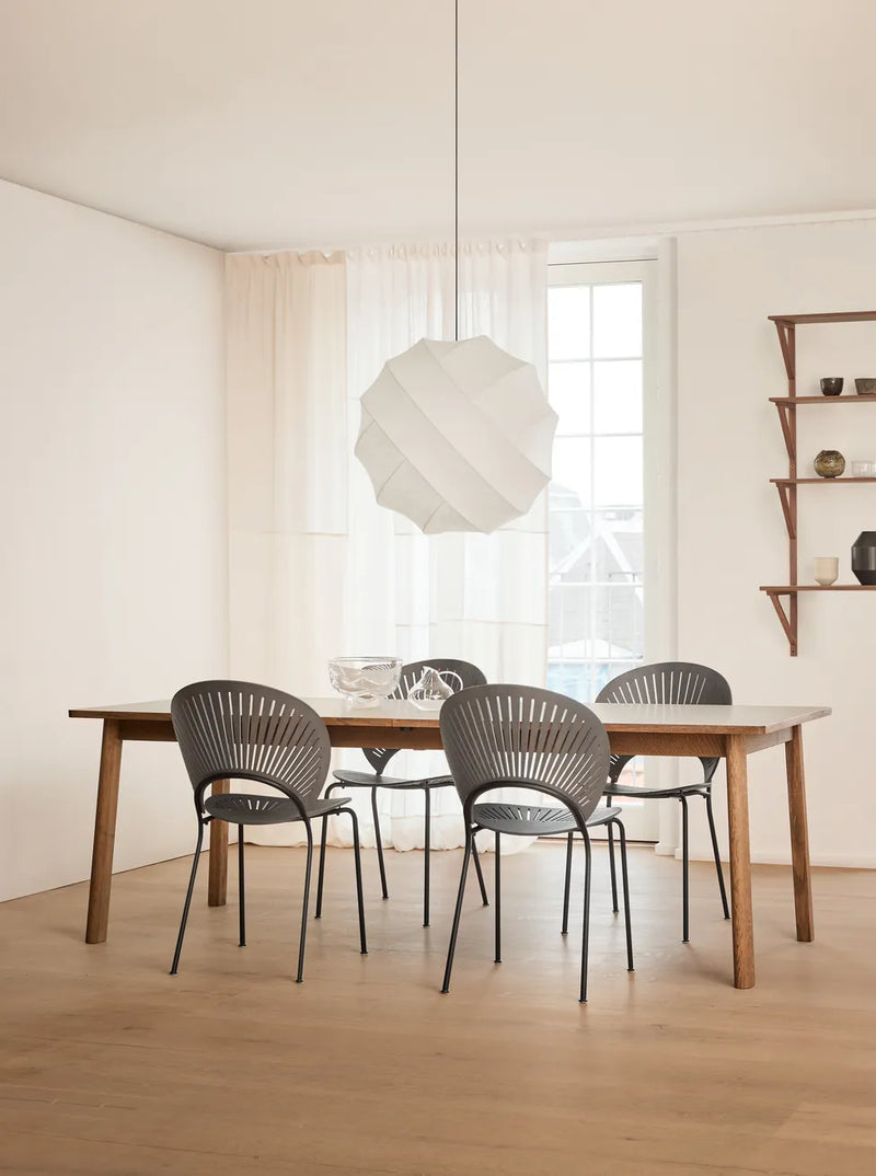 Fredericia Ana Bord 6490, L 220-320, Eg / Almond Laminat