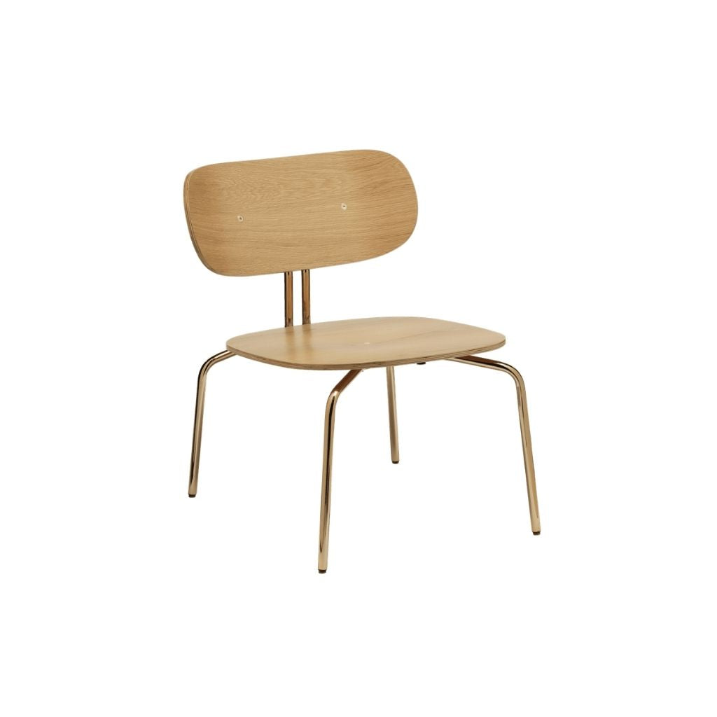 UMAGE Curious Loungestol, Eg / Messing