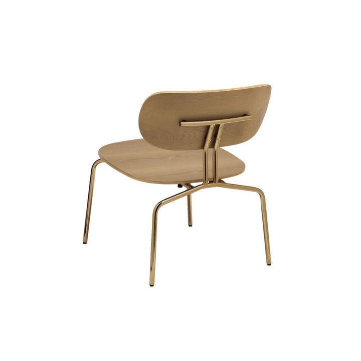 UMAGE Curious Loungestol, Eg / Messing