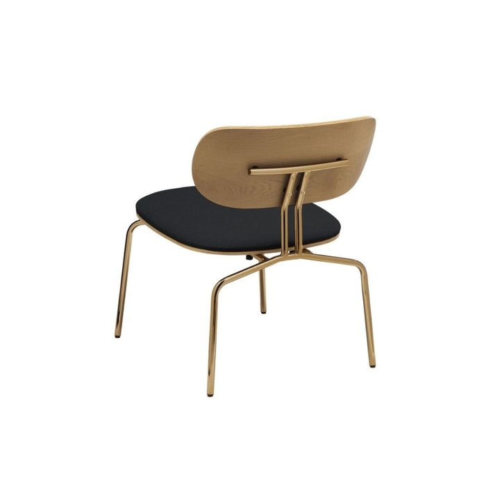 UMAGE Curious Loungestol, Messing / Shadow