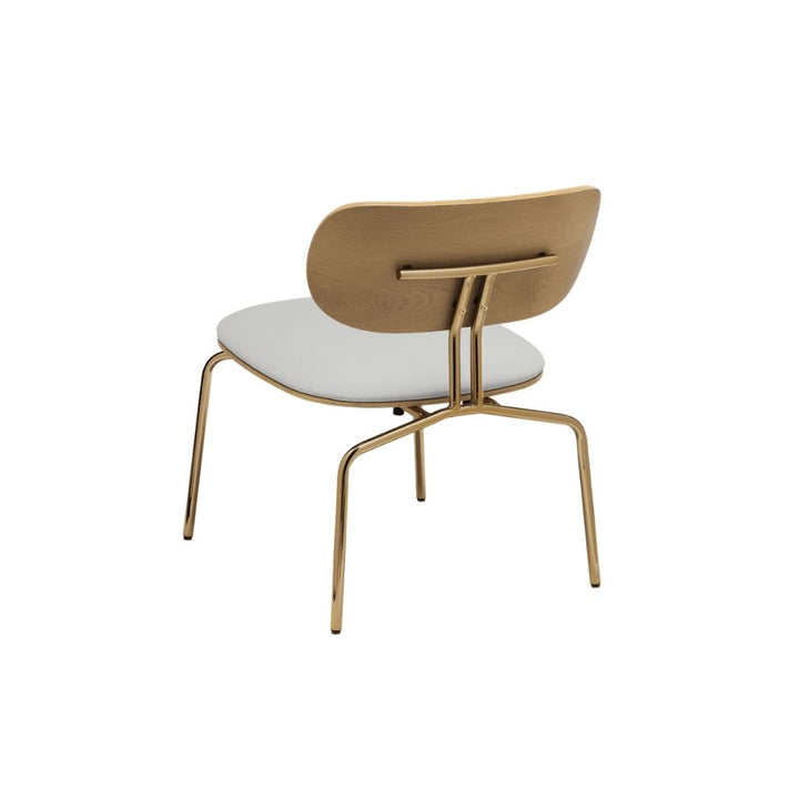 UMAGE Curious Loungestol, Messing / Sterling