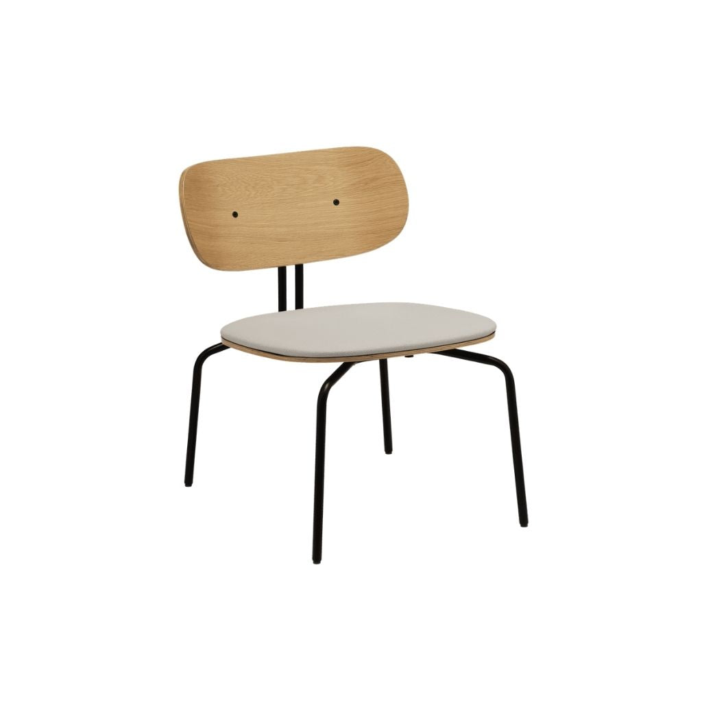 UMAGE Curious Loungestol, Sort / Hvid