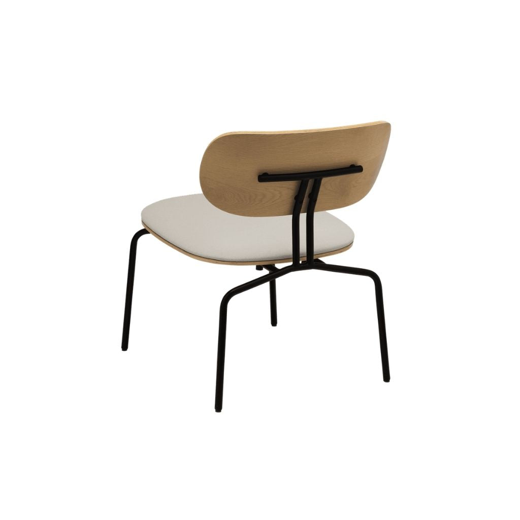 UMAGE Curious Loungestol, Sort / Hvid