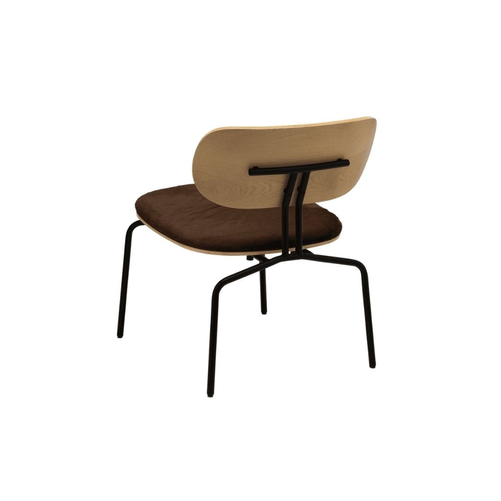 UMAGE Curious Loungestol, Sort / Teddy Brown