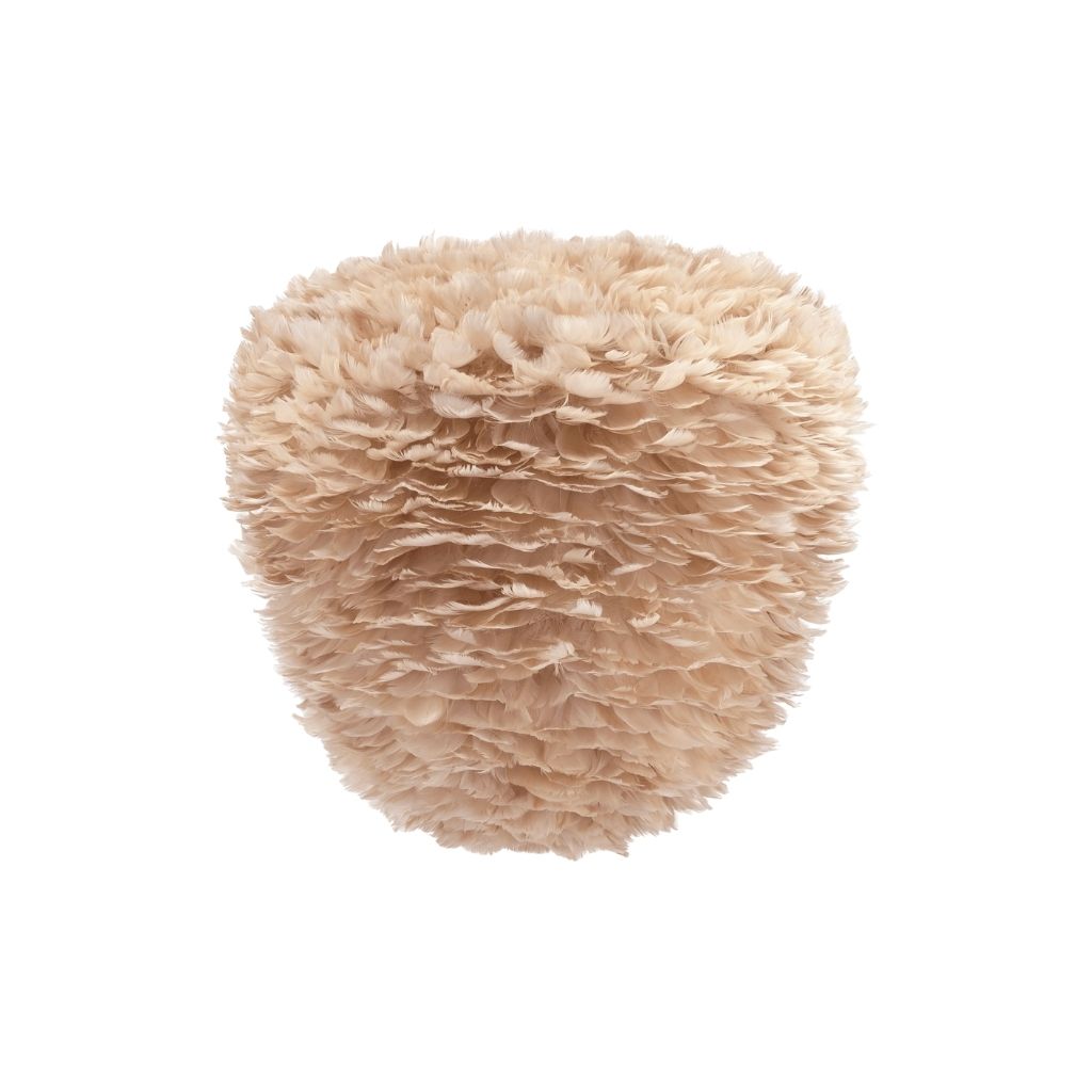 UMAGE Eos Evia Lampeskærm Large, Light Brown