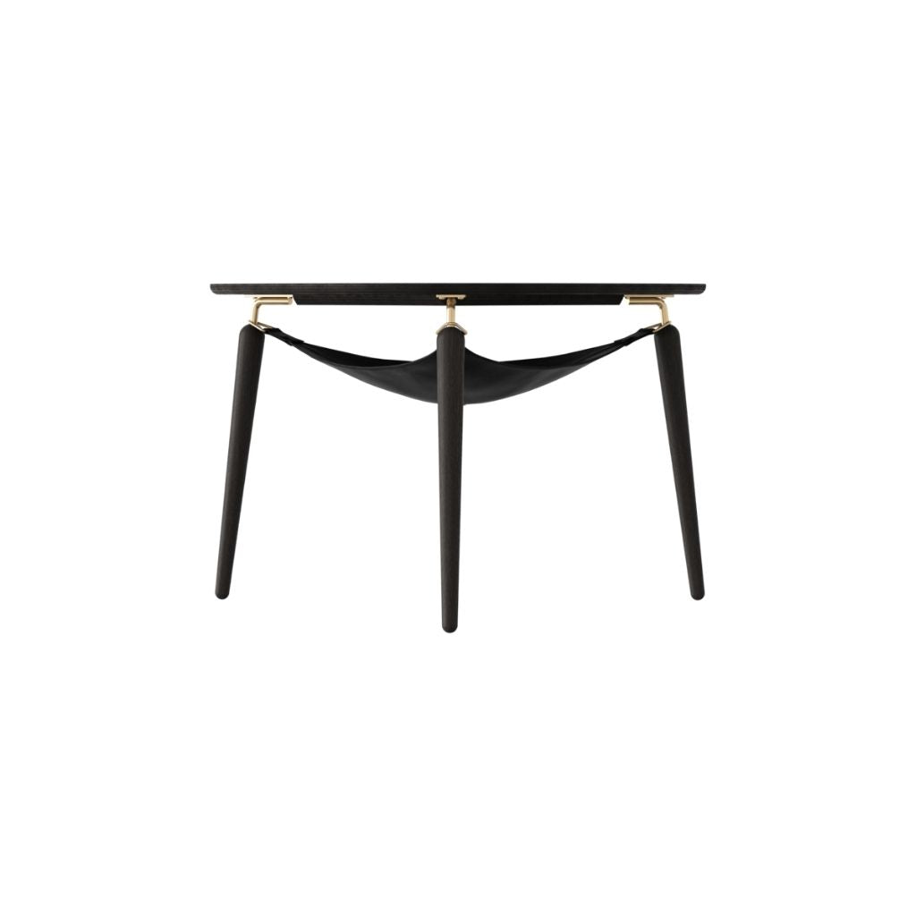 UMAGE Hang Out Sofabord, Sort Eg / Messing