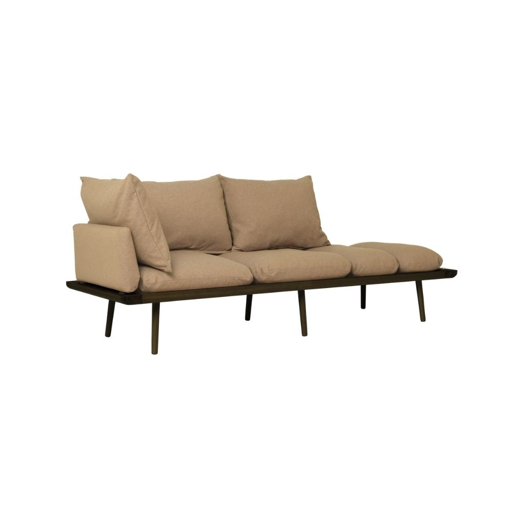 UMAGE Lounge Around 3-pers. Sofa, Mørk Eg / Sugar Brown