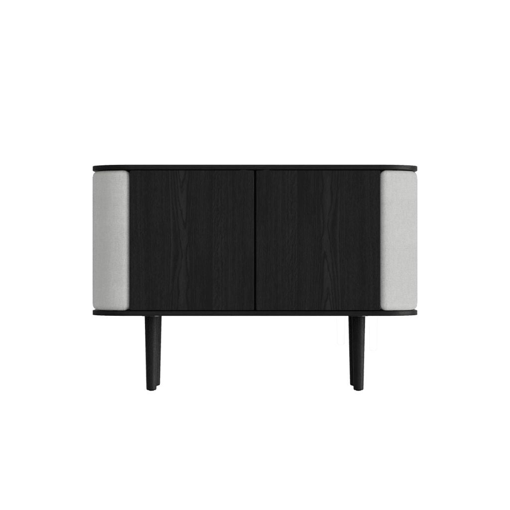 UMAGE Treasures Skab 2-dørs, Sort Eg / Sterling