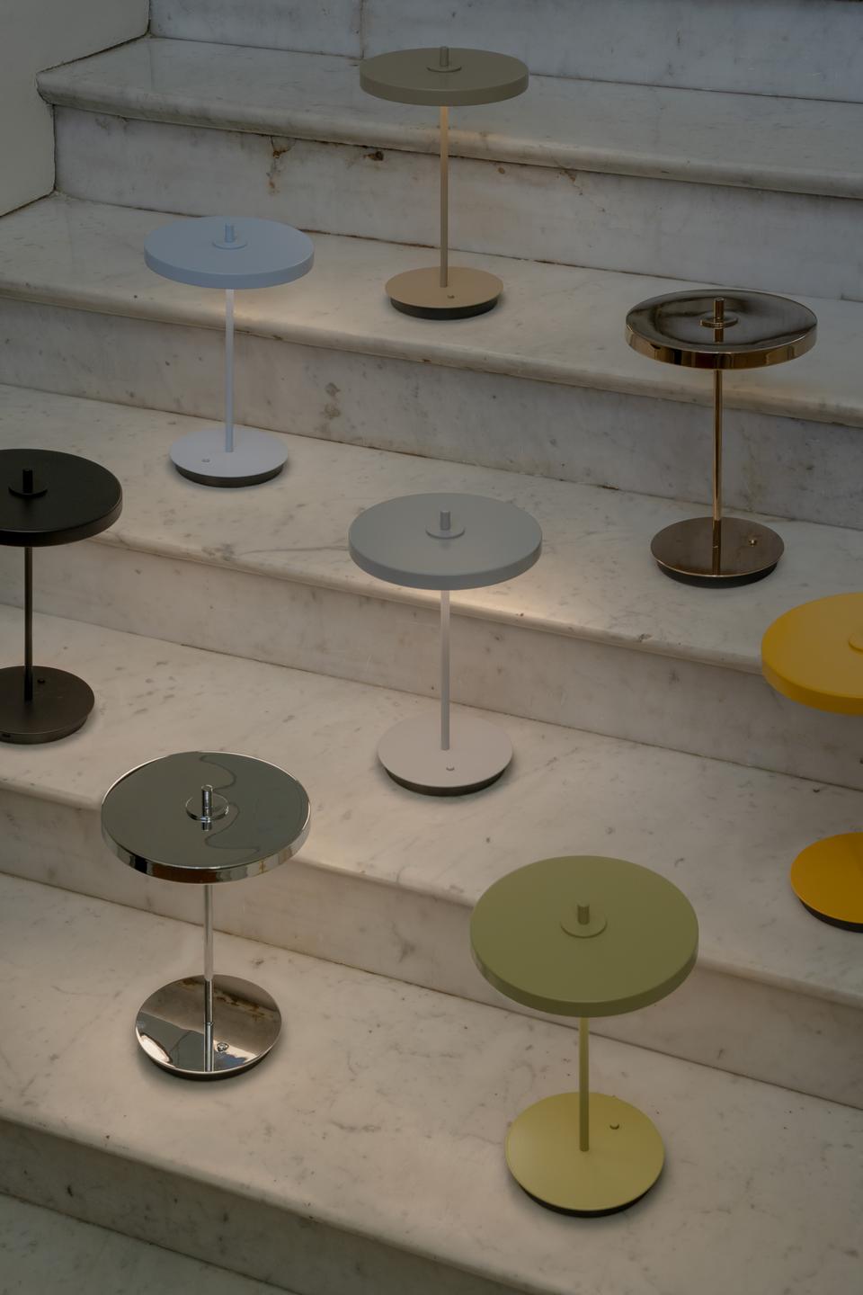 UMAGE Asteria Move Monochrome Portabel Lampe, Butter Yellow