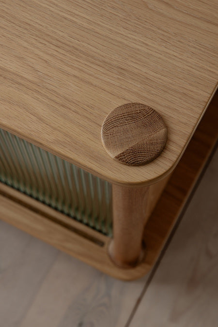 UMAGE Italic Skab, Eg / Glas