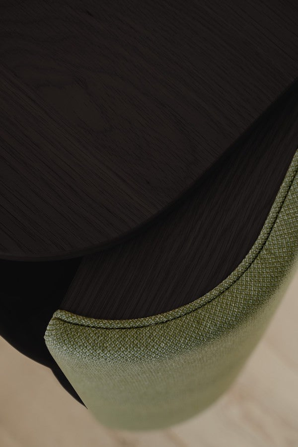 UMAGE Treasures Skab 2-dørs, Sort Eg / Morning Meadows