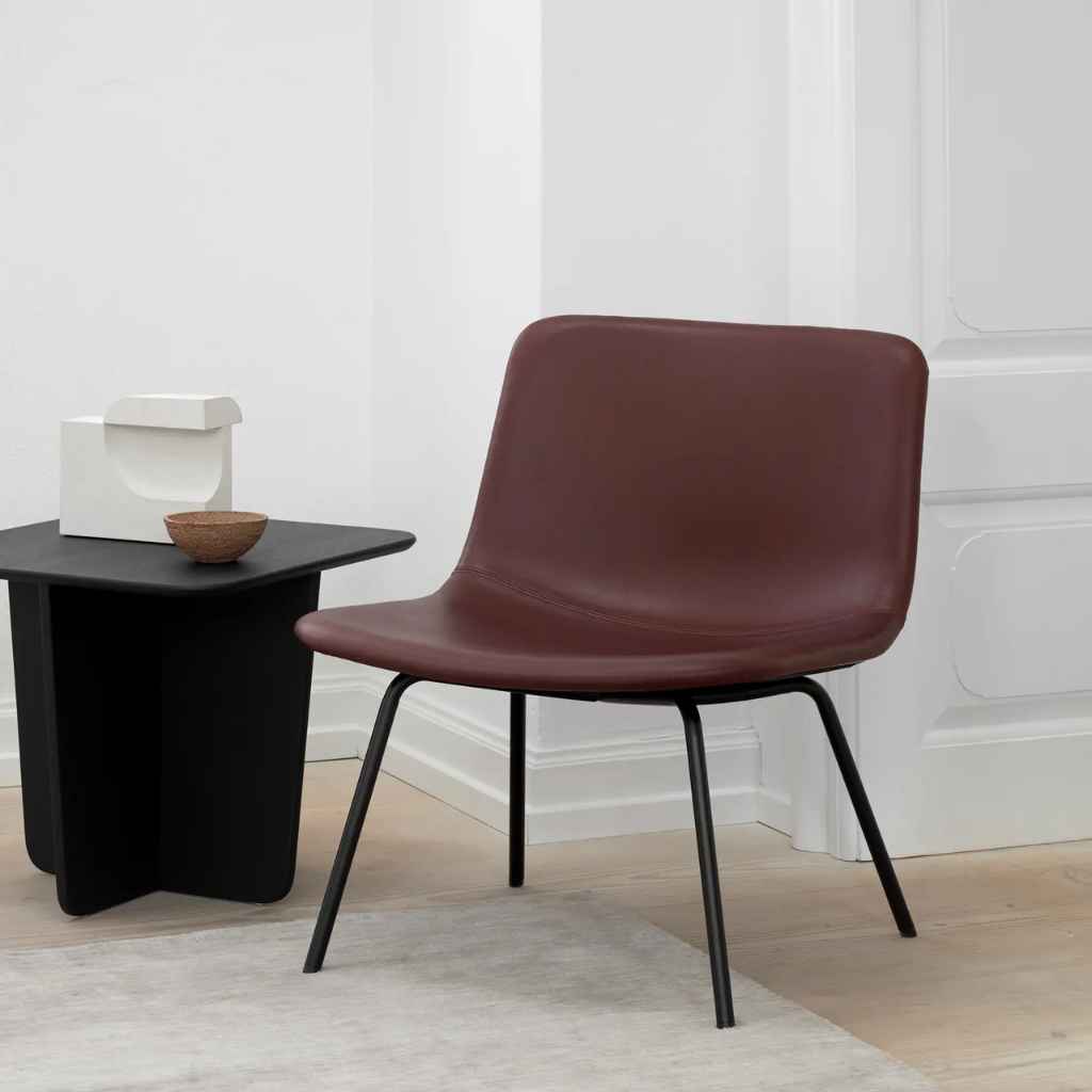 Fredericia Furniture Pato Loungesessel 4362 – Capture 3301 / Chromgestell