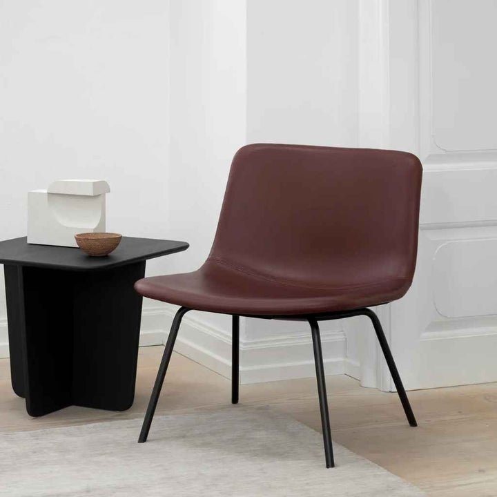 Fredericia Furniture Pato Loungesessel 4362 – Capture 3301 / Chromgestell