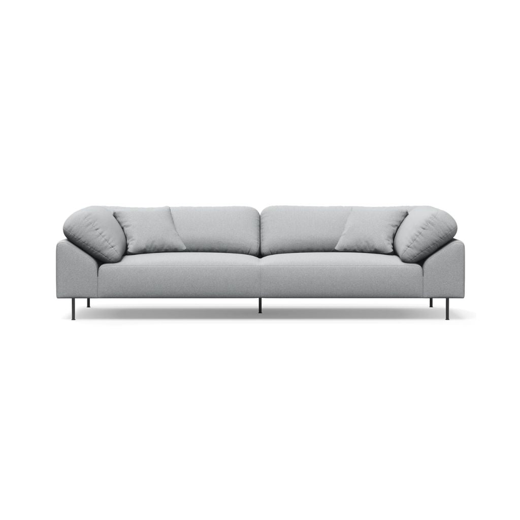 WOUD Collar 3-Sitzer-Sofa, Hellgrau