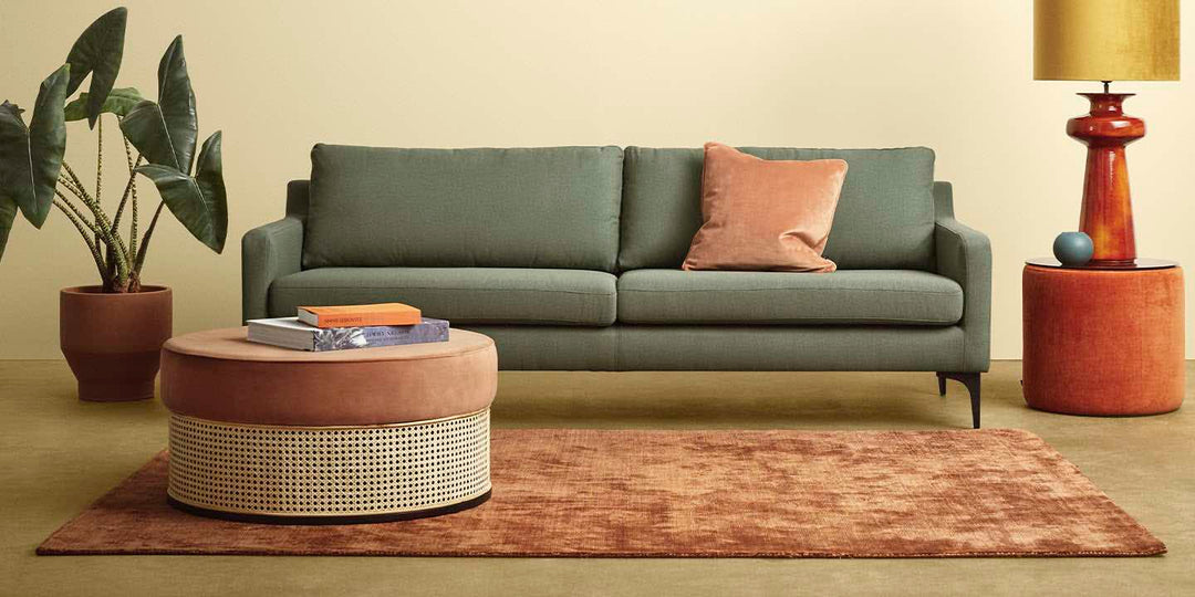 Velvet Ocean Gulvtæppe 240x170 - Copper