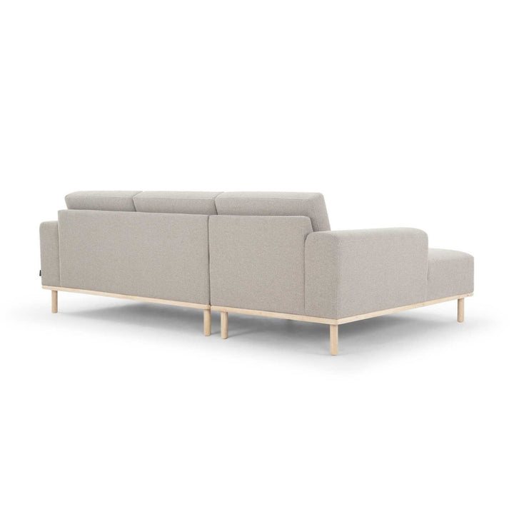 Vilmar Chaise Longue Sofa Left-facing - Mark Lavender