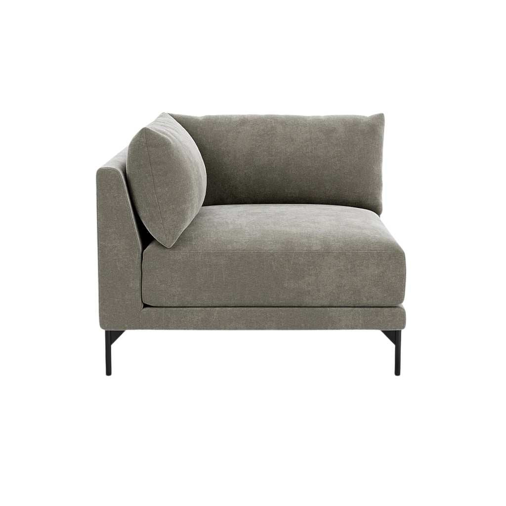 Vincent Hjørnemodul Venstre - Planet Grey Green