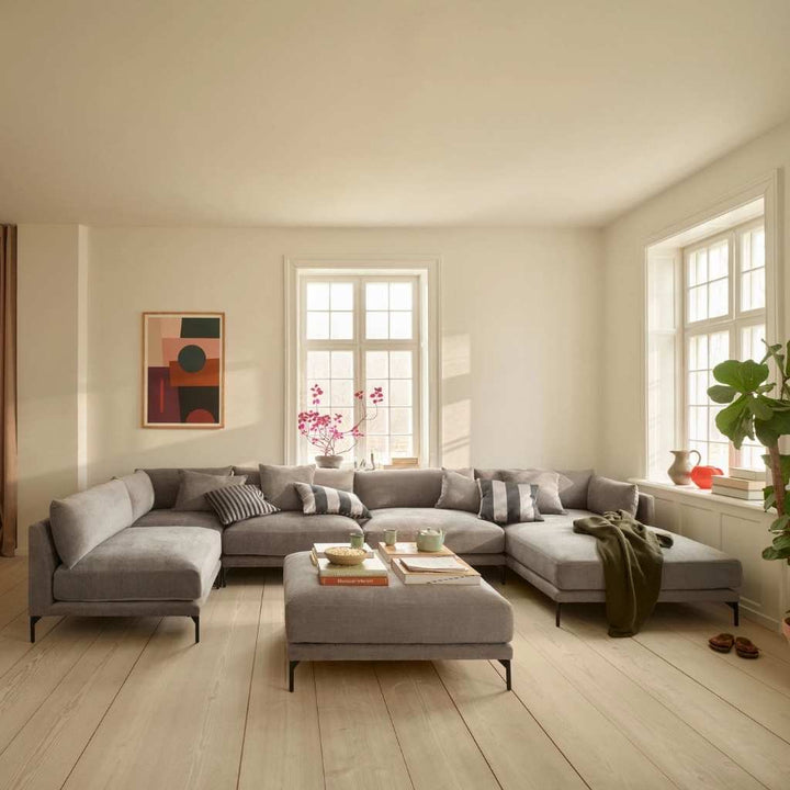 Vincent Hjørnemodul Venstre - Planet Grey Green