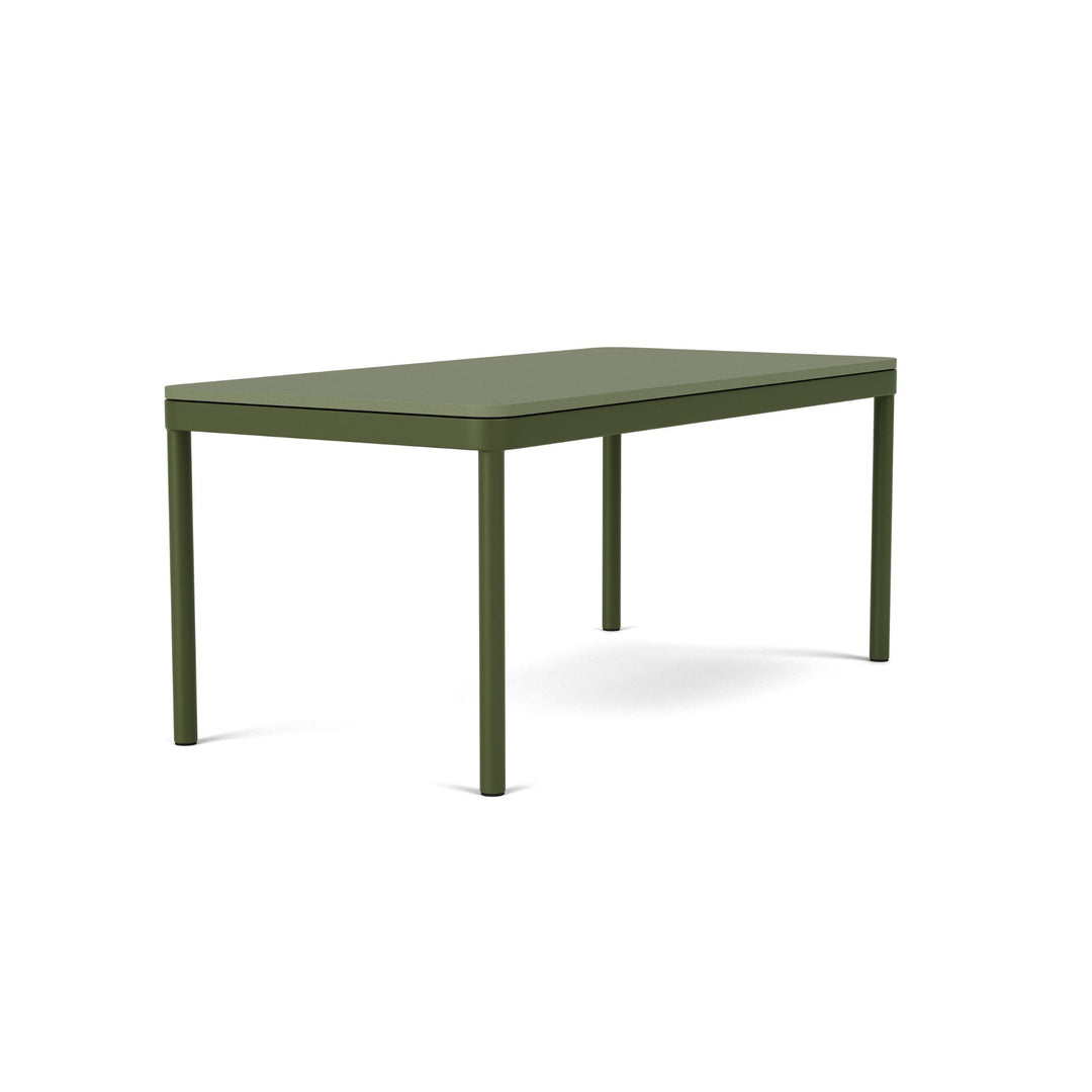 Vincent Outdoor Sofabord 88x44 - Olive green