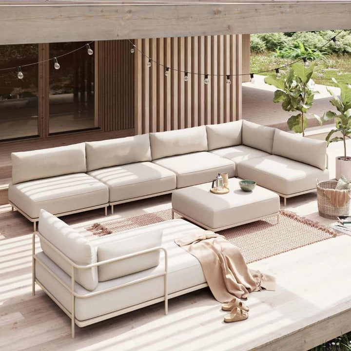 Vincent 1-Seater Right Sofa Module - Form Blue Grey