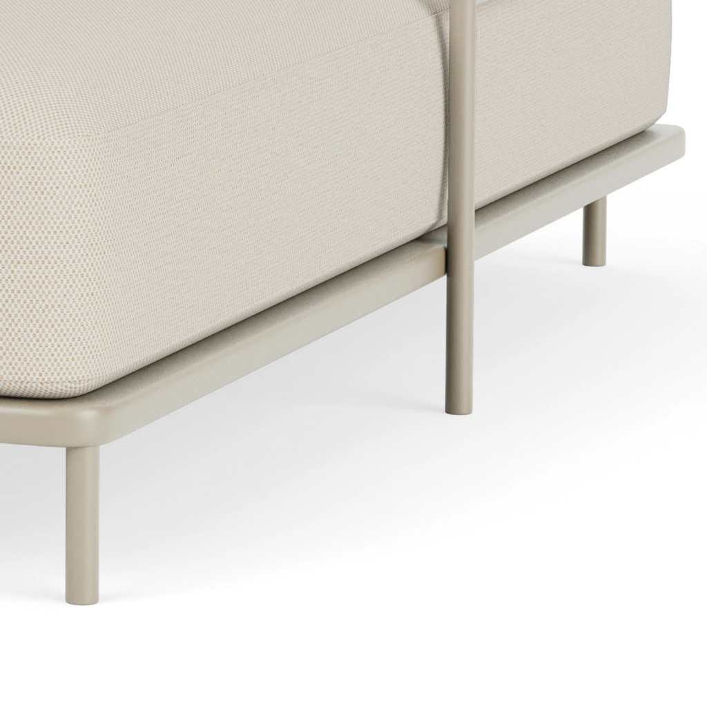 Vincent 1-Seater Right Sofa Module - Form Blue Grey