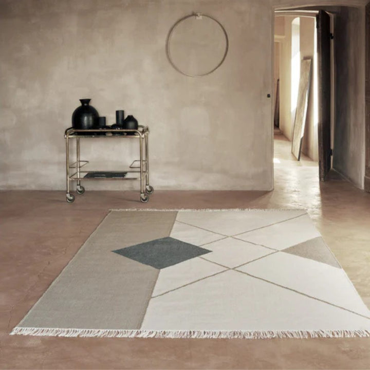 Linie Design Vitalia Gulvtæppe 200x300, Mustard