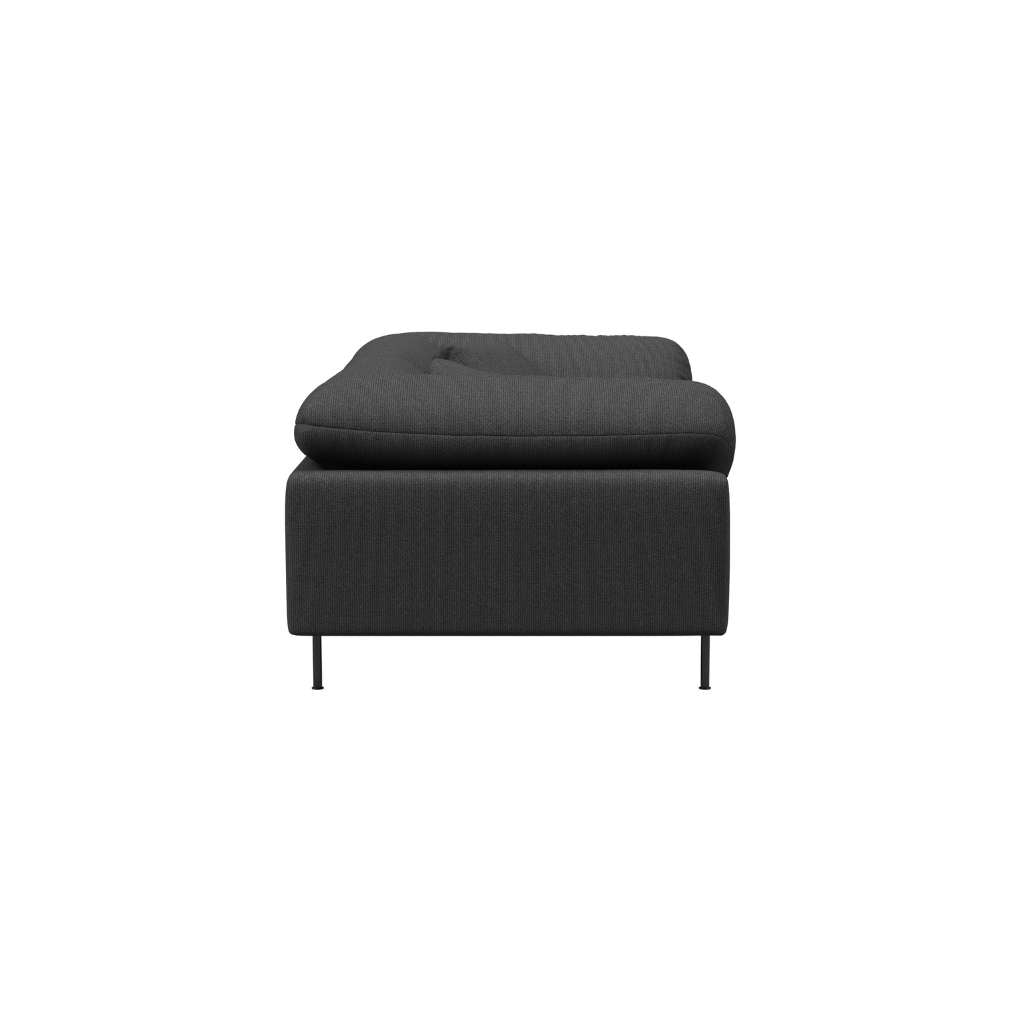 WOUD Collar 2 Personers Sofa, Mørkegrå