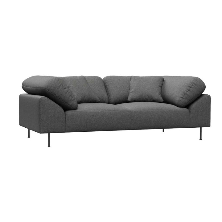 WOUD Collar 2 Personers Sofa, Mørkegrå