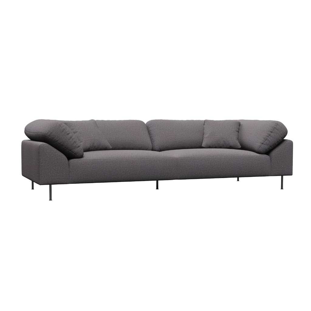 WOUD Collar 3 Personer Sofa, Brun bouclé