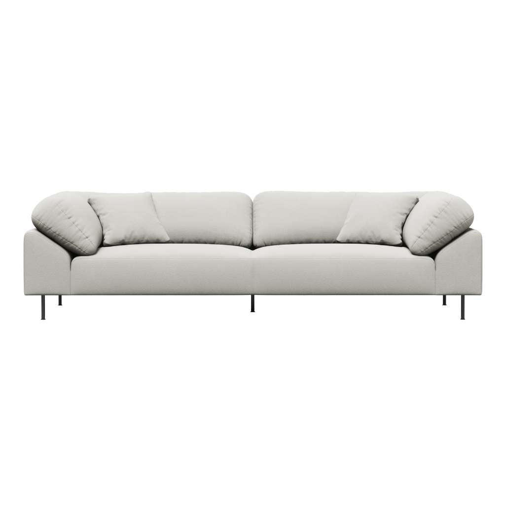 WOUD Collar 3 Personer Sofa, Råhvid bouclé