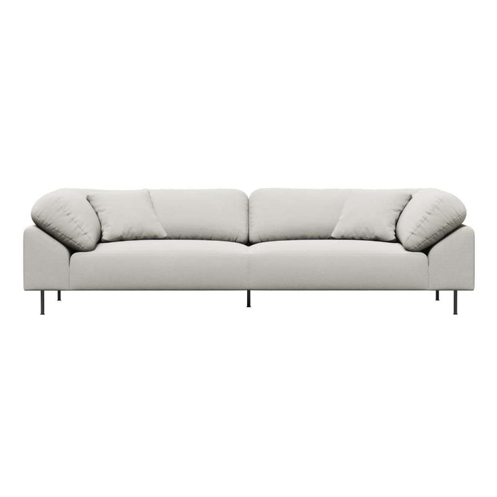 WOUD Collar 3 Personer Sofa, Råhvid bouclé