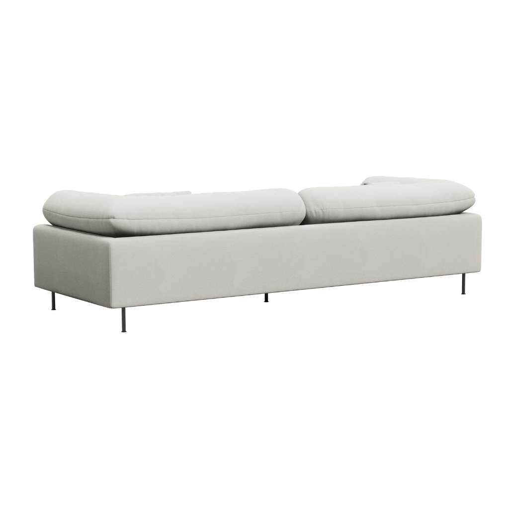 WOUD Collar 3 Personer Sofa, Råhvid bouclé