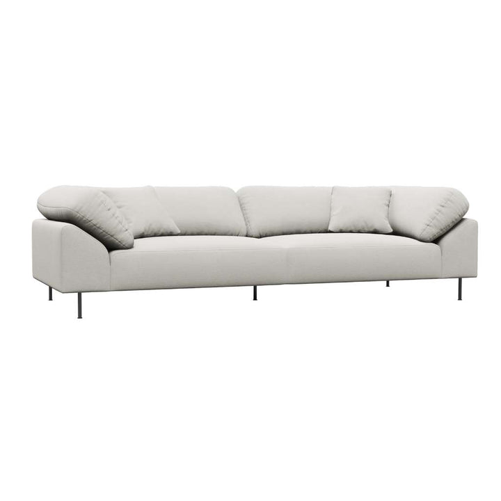 WOUD Collar 3 Personer Sofa, Råhvid bouclé