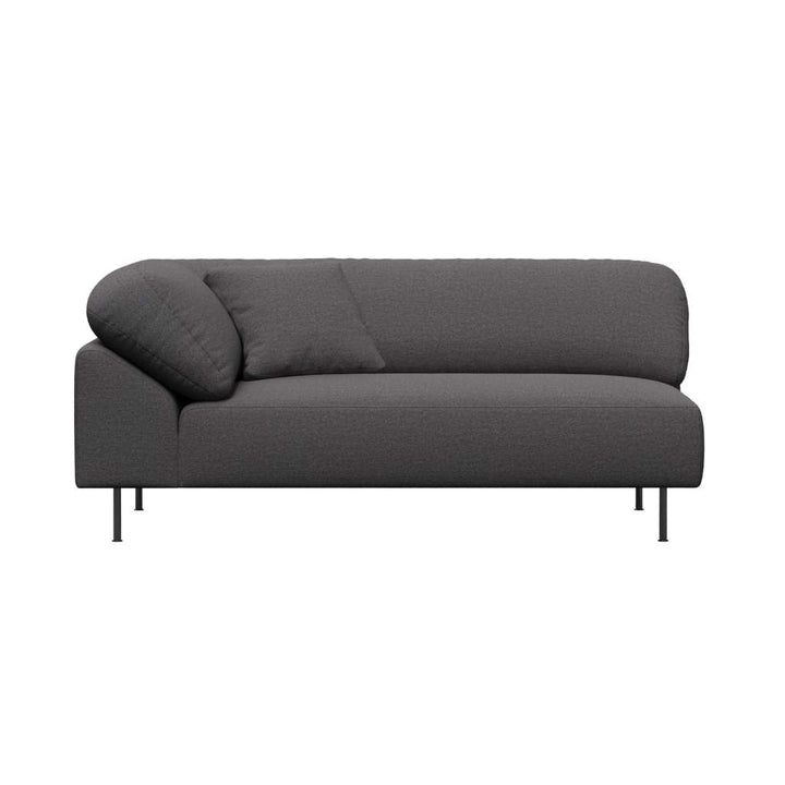 WOUD Collar Open end Højre Sofa, Brun bouclé