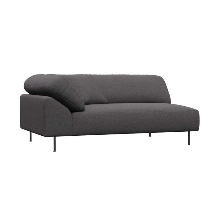 WOUD Collar Open end Højre Sofa, Brun bouclé