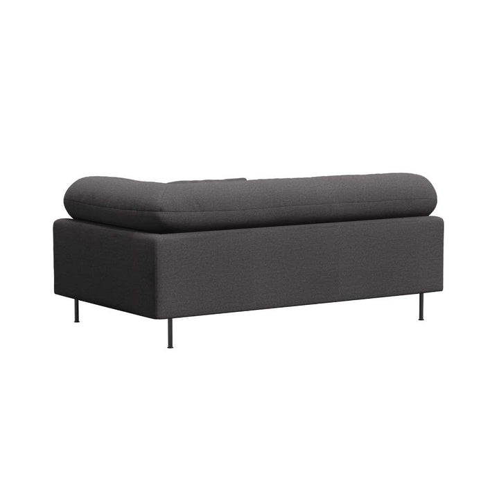 WOUD Collar Open end Venstre Sofa, Brun bouclé