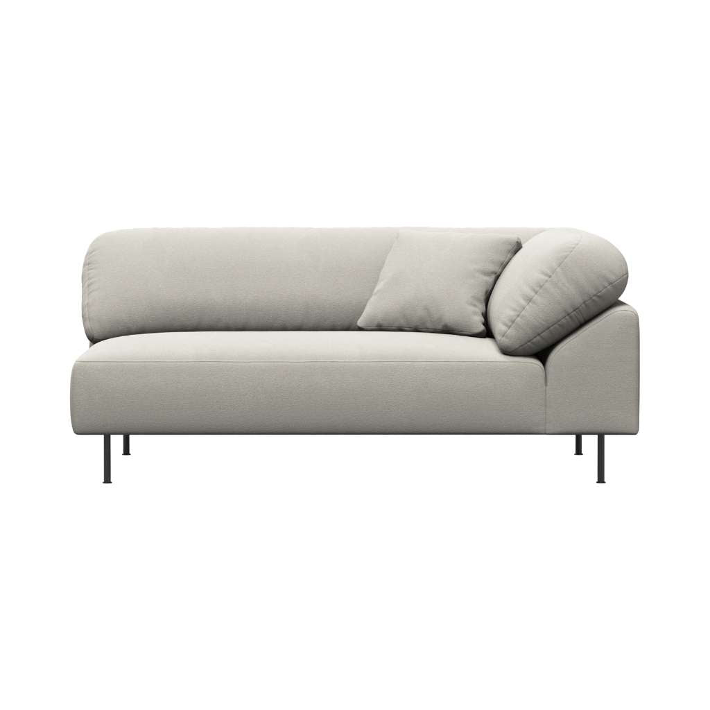 WOUD Collar Open end Venstre sofa, Råhvid bouclé