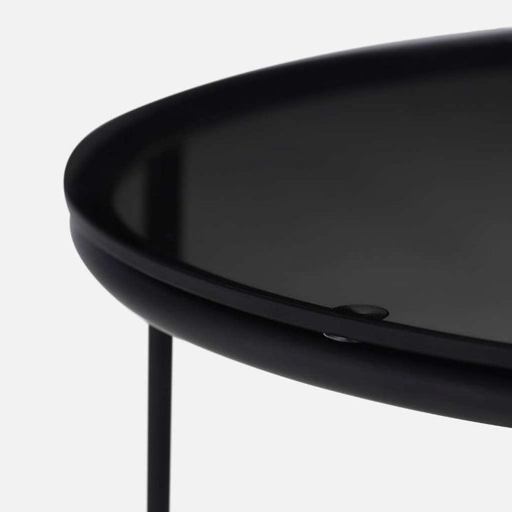 WOUD Duo Side tables, Black